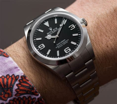 rolex explorer 39mm review|rolex explorer 39mm for sale.